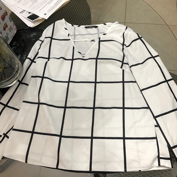 Shine v-neck blouse - Picture 1 of 1